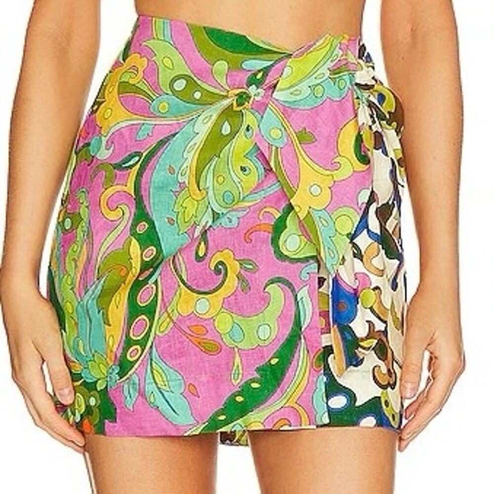 Style by GG Skirt in Multi ALEMAIS Sz S